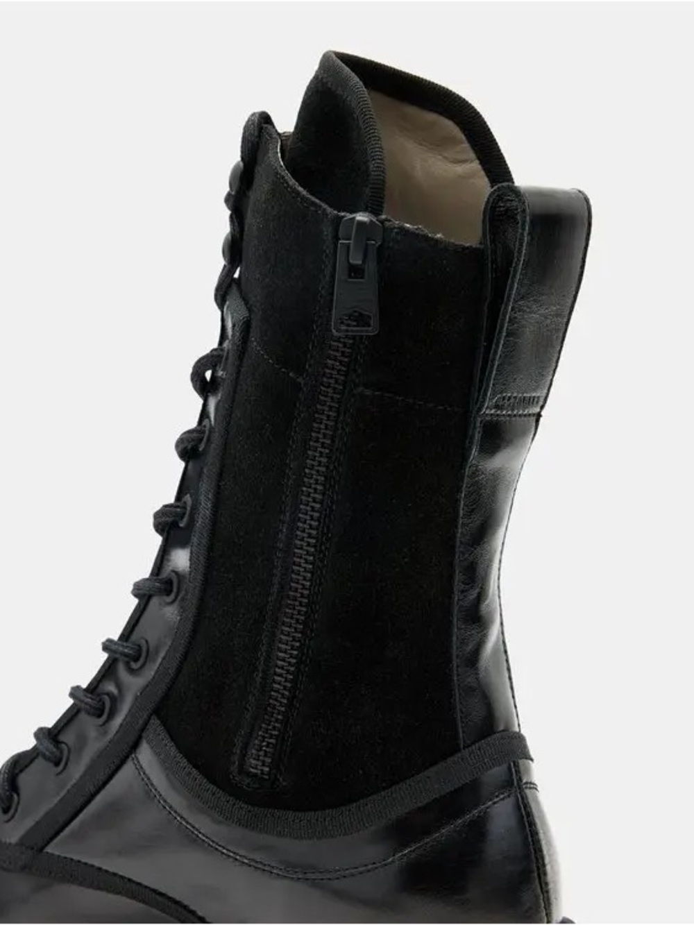 All Saints Alexia Lug Sole Combat Boot Women - Picture 6 of 14